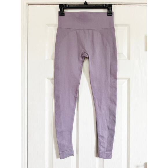 SET ACTIVE SCULPTFLEX HIGH WAIST SEAMLESS LEGGINGS LILAC - Picture 3 of 5